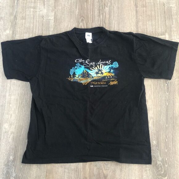Princess Cruises Cabo San Lucas Mexico Short Sleeve T Shirt Men’s Size XL - Picture 1 of 7